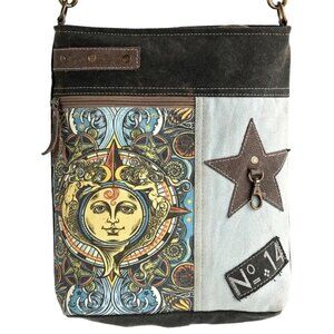 Clea Ray upcycled Mermaids and Sun crossbody